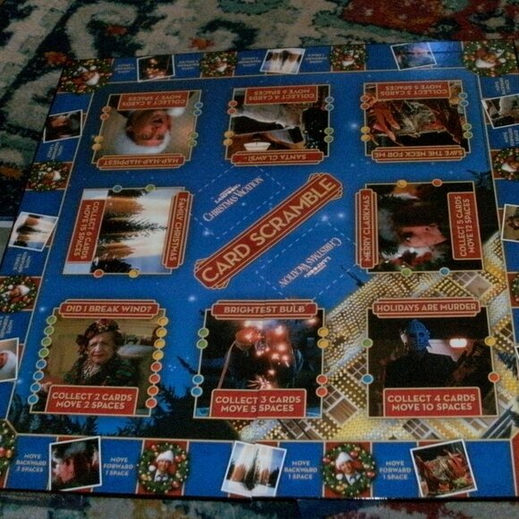 Card Scramble Family Board Game National Lampoon's Christmas Vacation ~ COMPLETE - Picture 3 of 6